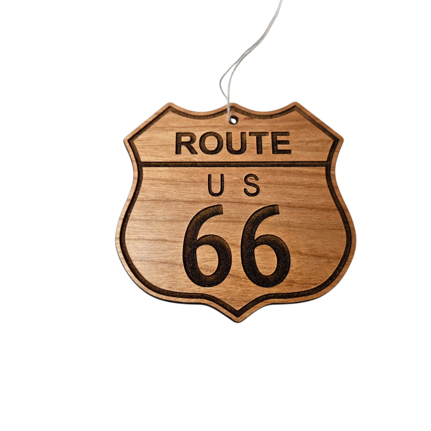 Route 66 Ornament - Made in USA Souvenir - 15801
