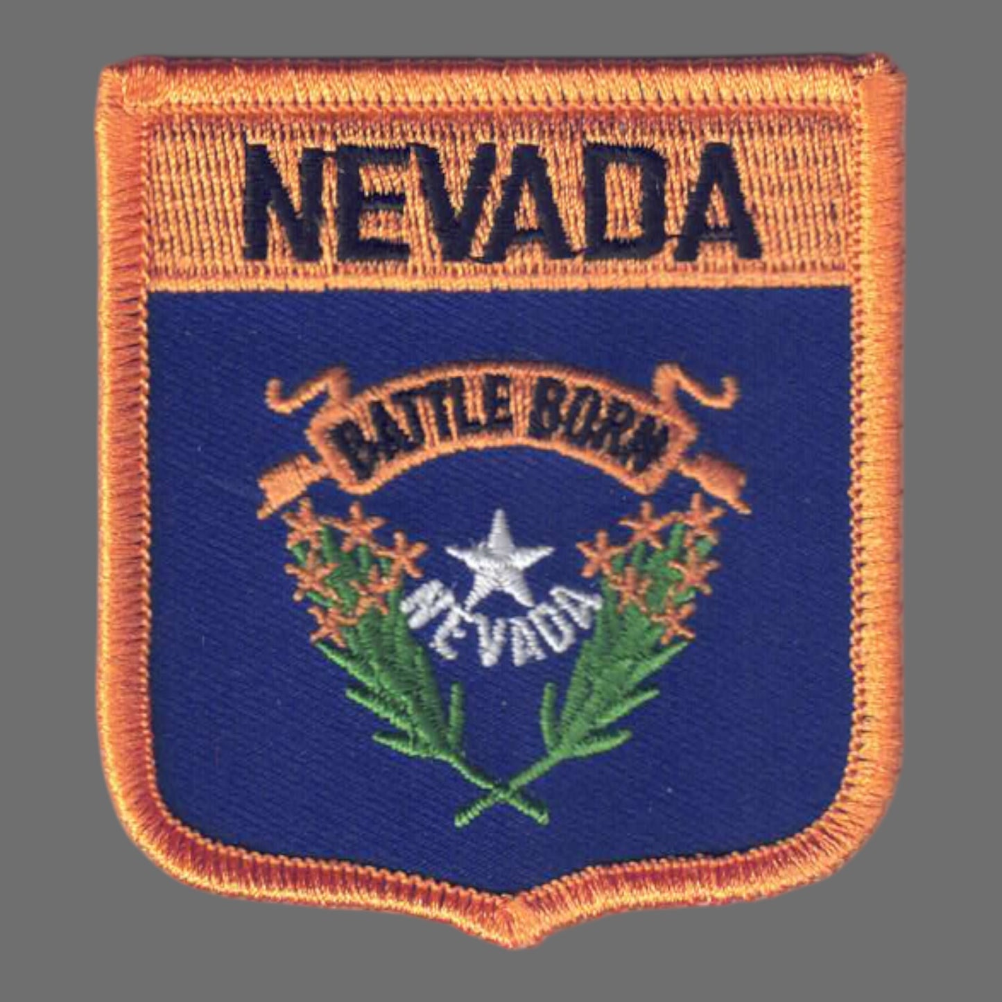 NEVADA Med Flag Shield Souvenir Patch - 2405