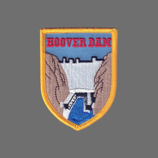 HOOVER DAM Shield Souvenir Patch - 2446
