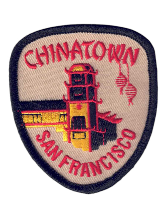 SF CHINATOWN Pagoda Patch - 4008