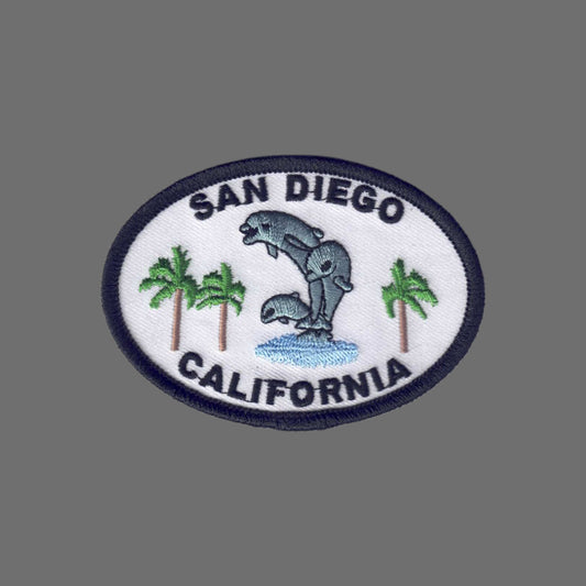 SAN DIEGO California Dolphins Patch - 4709