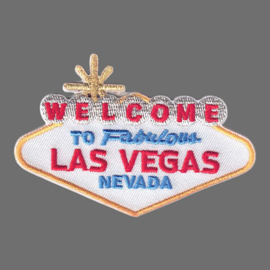 WELCOME TO FABULOUS LAS VEGAS Sign Patch - 5281