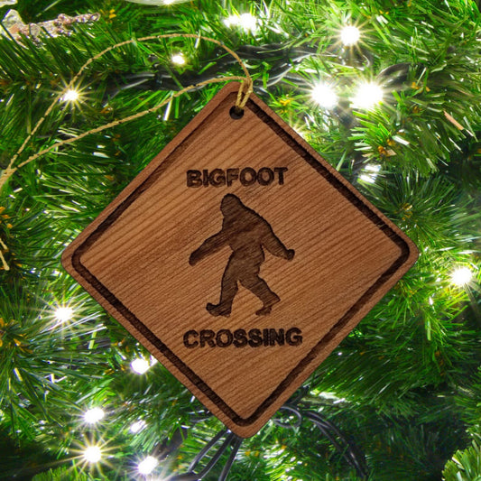 Bigfoot Ornament - Bigfoot Crossing - PNW - 15019