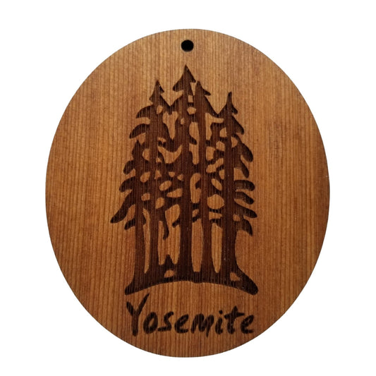 Yosemite National Park Multi Trees Ornament - 15190