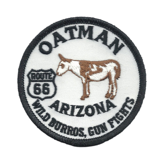 Oatman Arizona Route 66 Souvenir Patch - 0-0898
