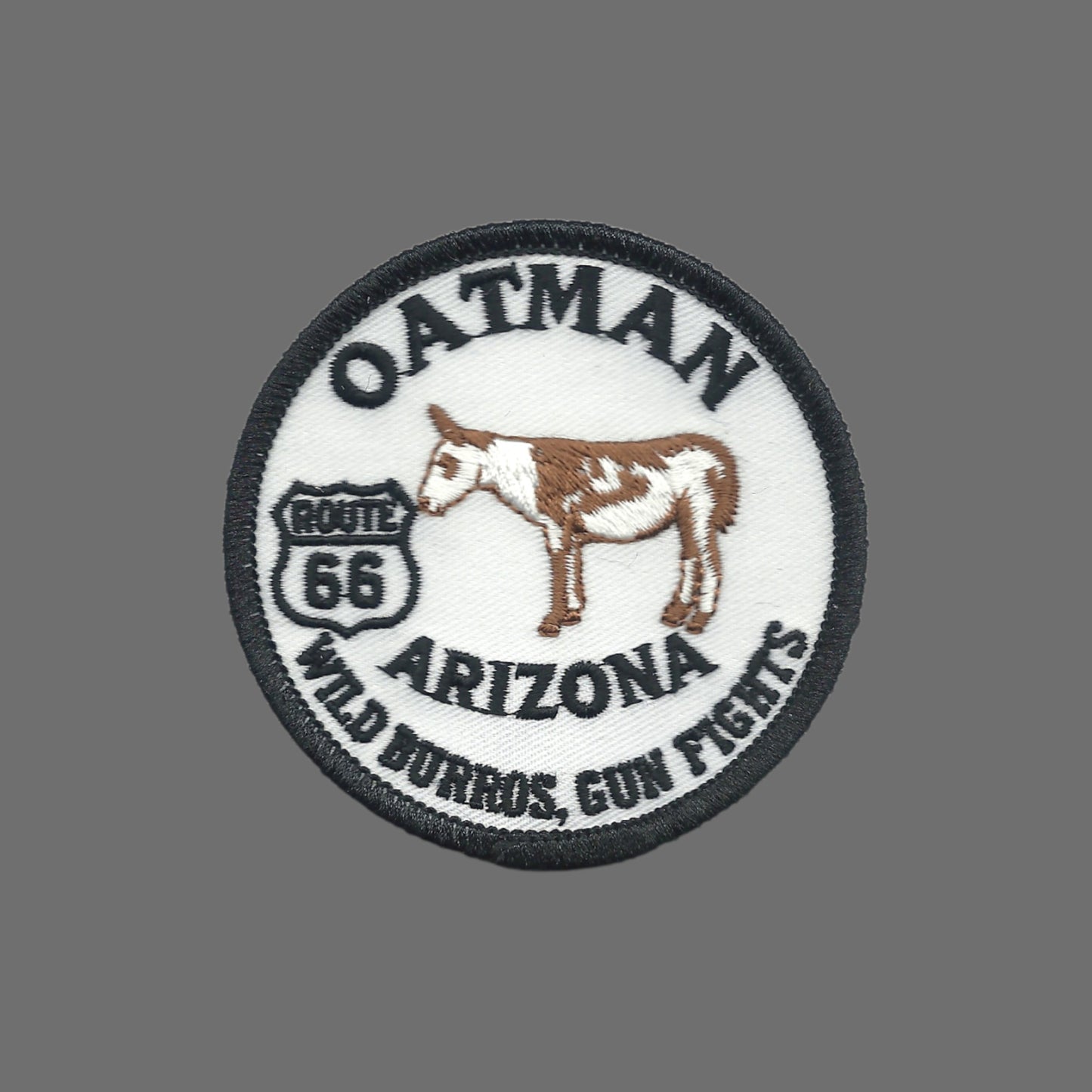 Oatman Arizona Route 66 Souvenir Patch - 0-0898