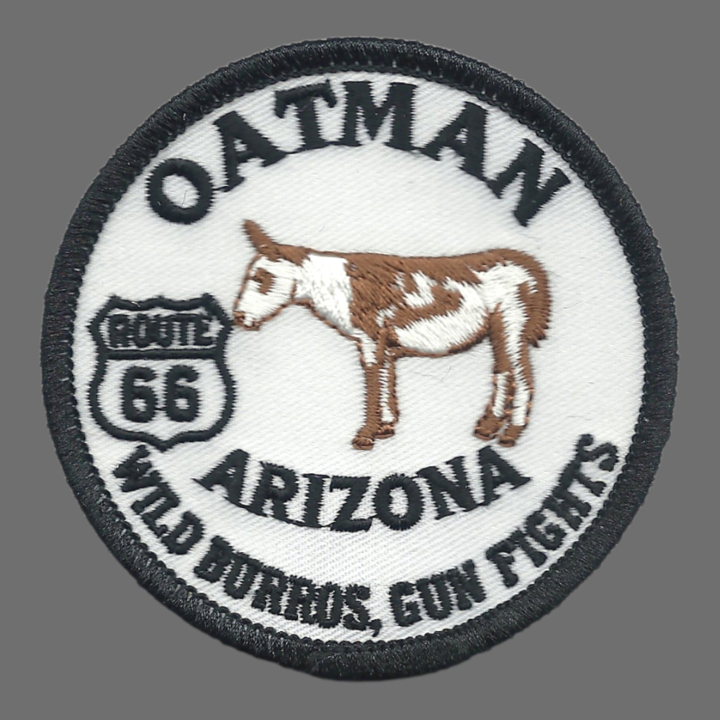 Oatman Arizona Route 66 Souvenir Patch - 0-0898