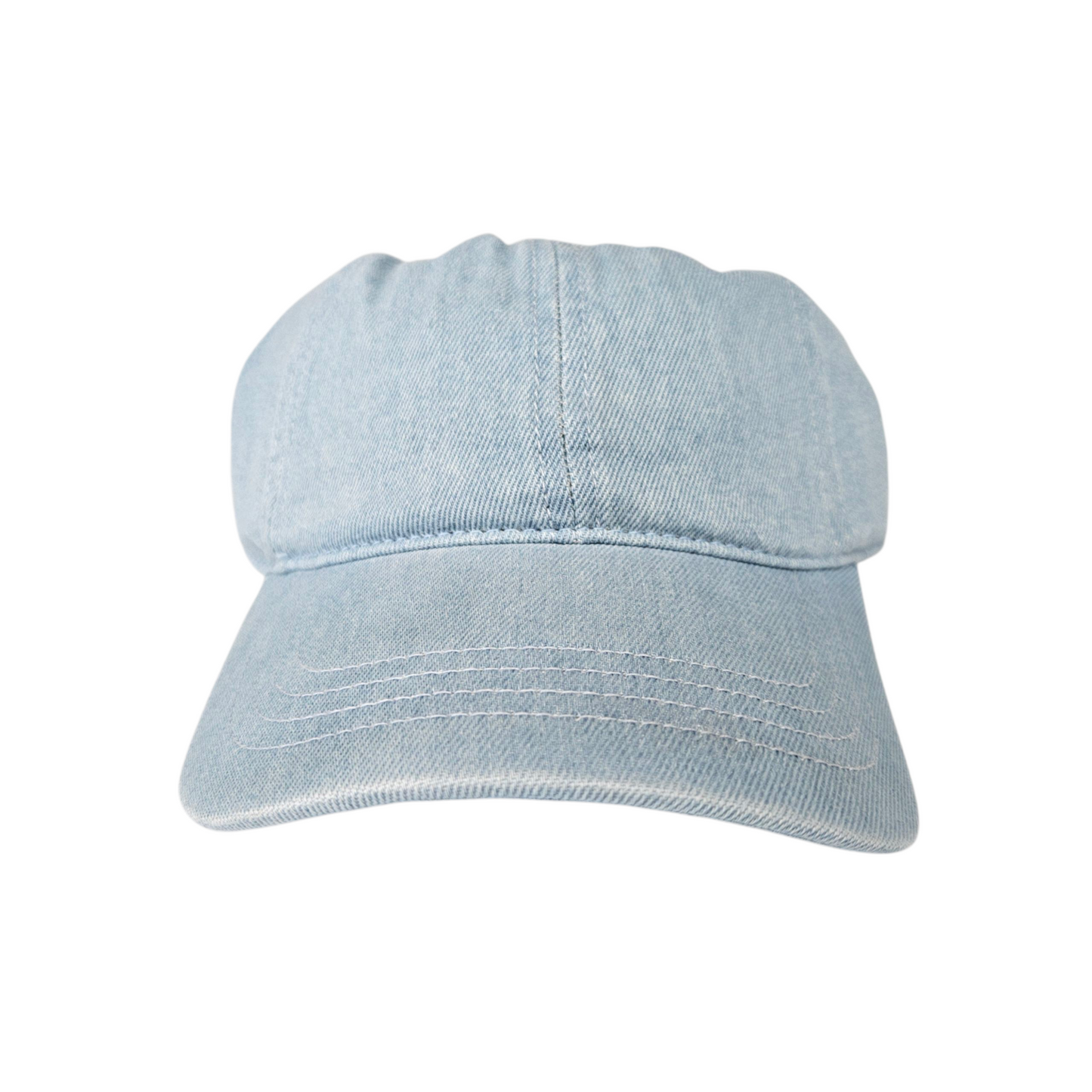 Denim Dad Cap or Hat Unstructured - 0174-99