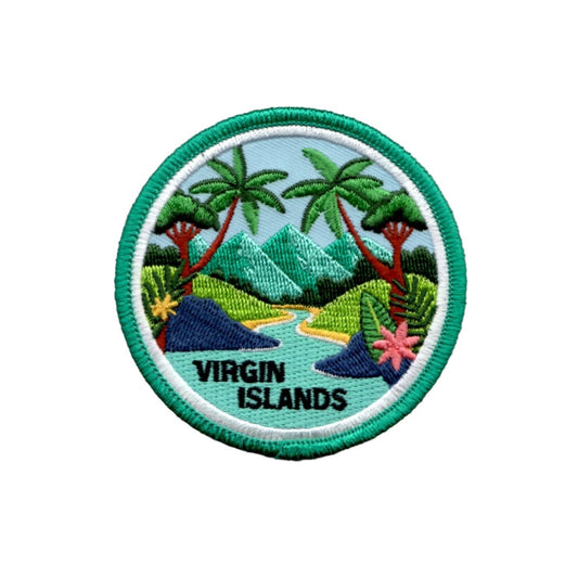 Virgin Islands Patch – Travel Gift – Iron On - 10580
