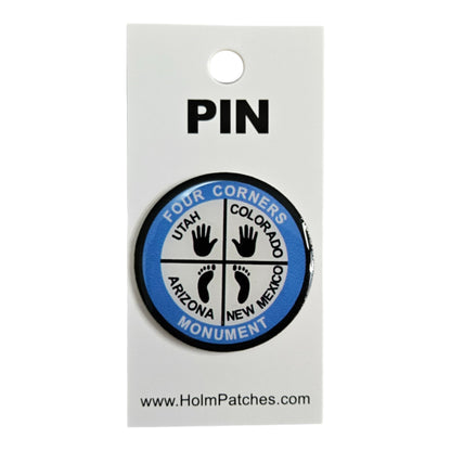 FOUR CORNERS MONUMENT Hat Pin - 0475-0871