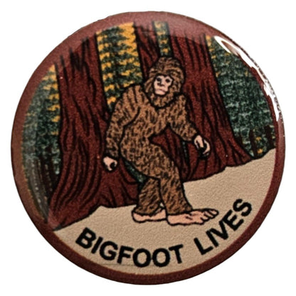 BIGFOOT LIVES Hat Pin Carded - 0475-1218