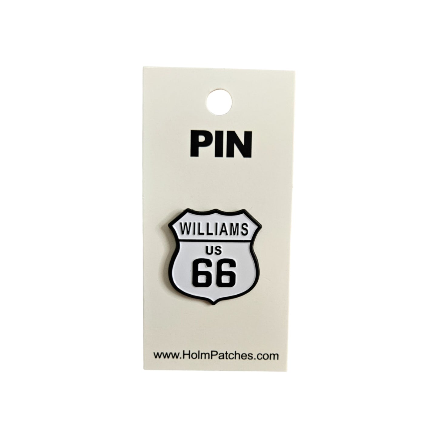 WILLIAMS US 66 hat pin - 0475-66WILLIAMS