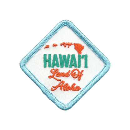 Hawaii Patch – Land of Aloha HI Souvenir Aloha Hawai'i  2.5 Inch