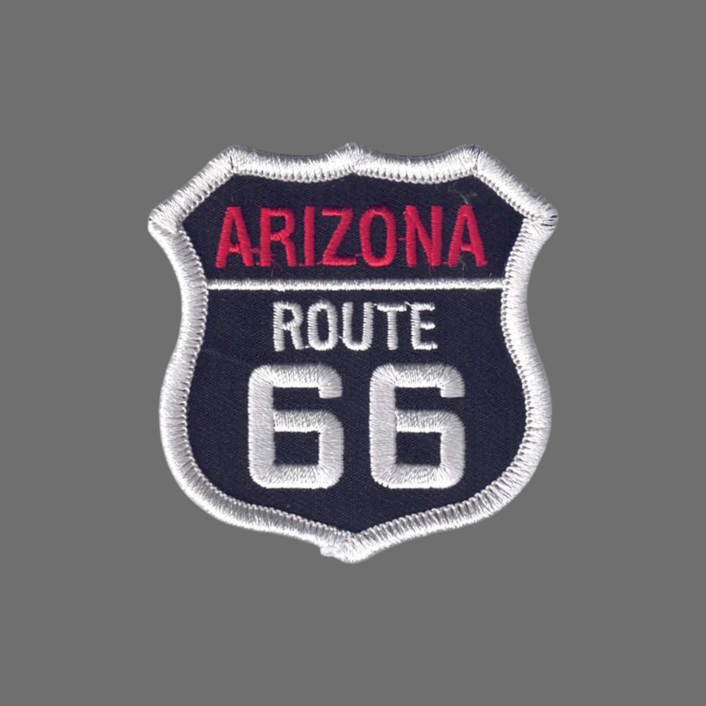 ARIZONA ROUTE 66 Black Souvenir Patch - 1116-01