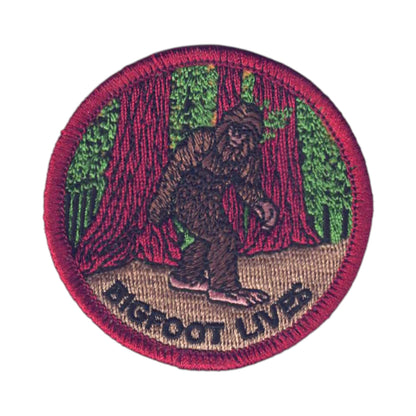 BIGFOOT LIVES Souvenir Patch 3 Inch - 1218