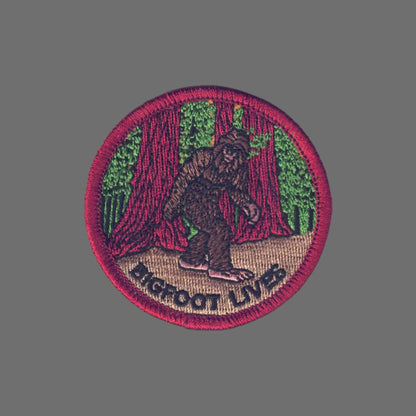 BIGFOOT LIVES Souvenir Patch 3 Inch - 1218