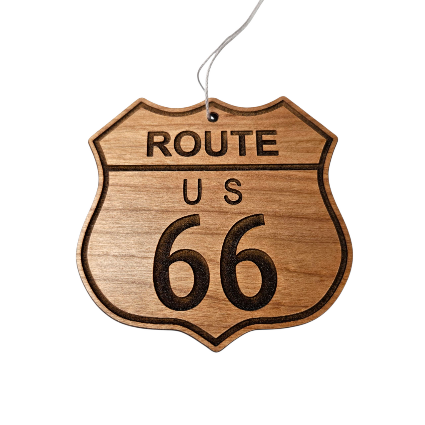 Route 66 Ornament - Made in USA Souvenir - 15801