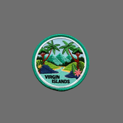 Virgin Islands Patch – Travel Gift – Iron On - 10580