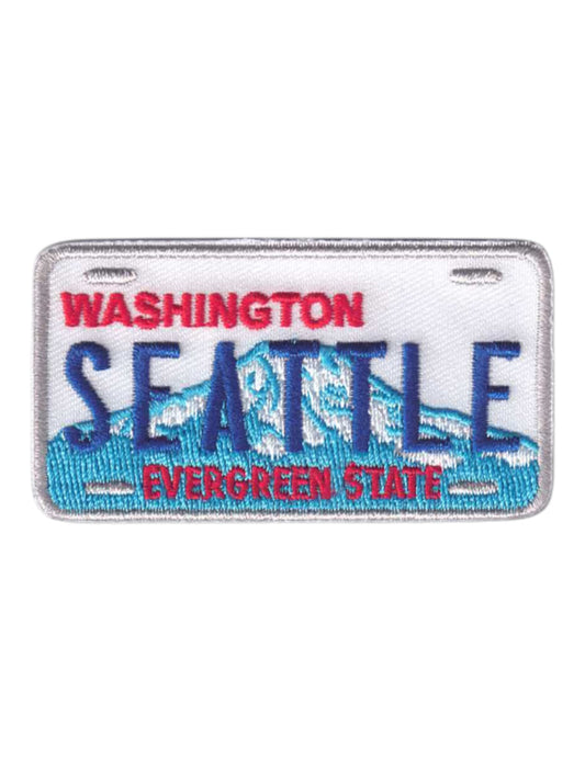 SEATTLE Washington License Plate Patch - 3388