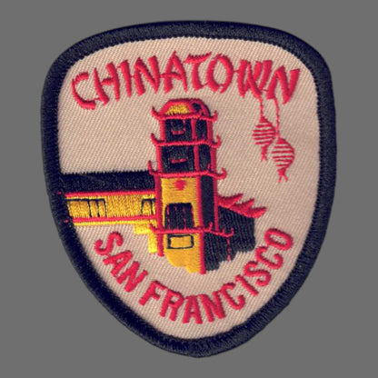 SF CHINATOWN Pagoda Patch - 4008