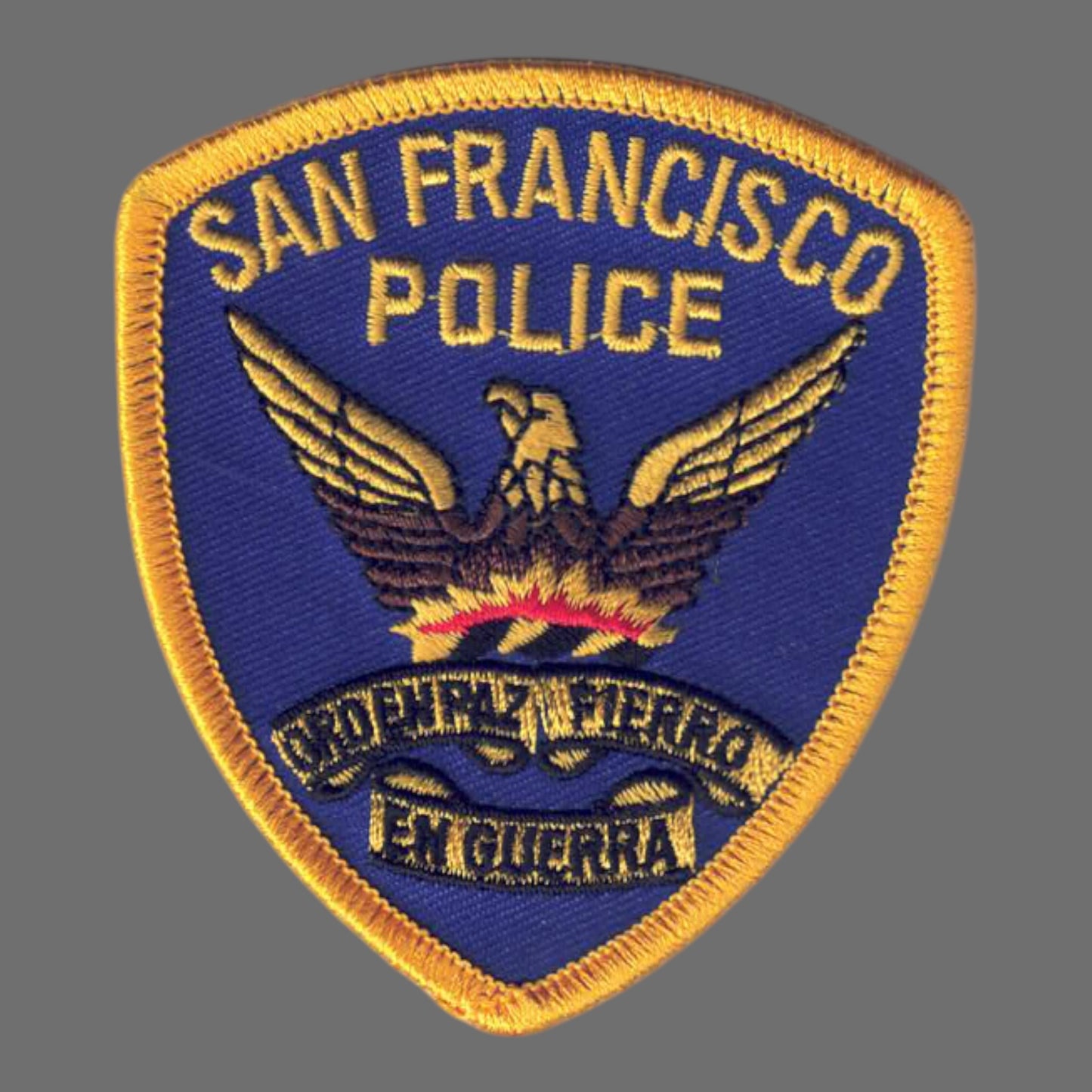 SAN FRANCISCO Police Souvenir Patch - 10063