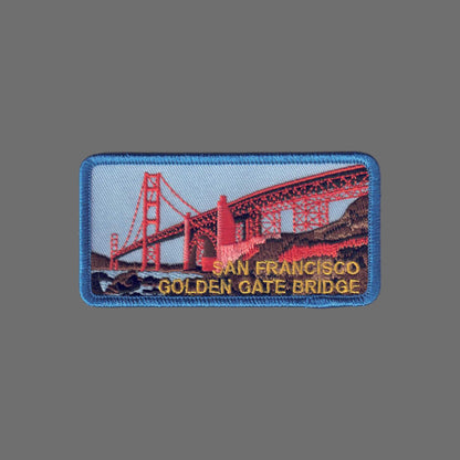 SF GOLDEN GATE BRIDGE West View Patch - 4055