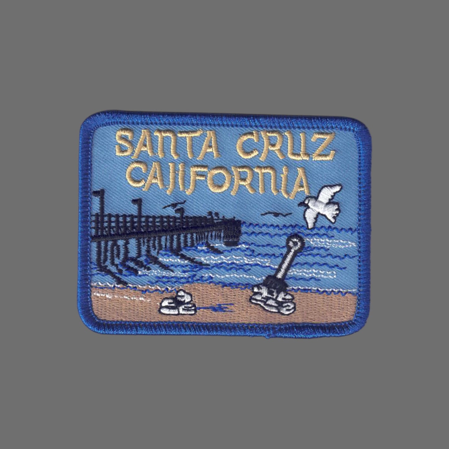 SANTA CRUZ Pier Souvenir Patch - 4403