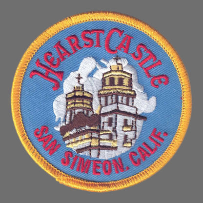 HEARST CASTLE - SAN SIMEON, CALIF souvenir embroidered patch - 4551
