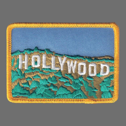 HOLLYWOOD Sign Souvenir Patch - 4651