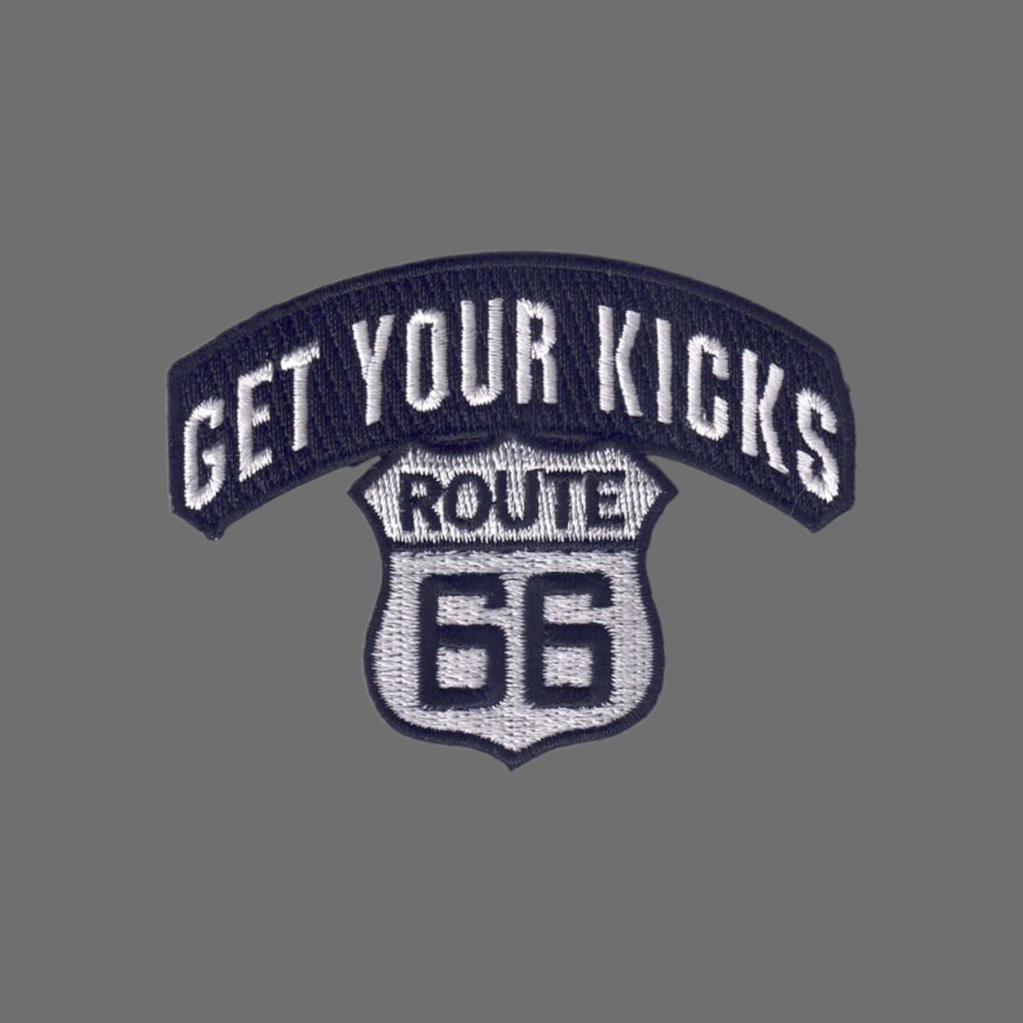 GET YOUR KICKS ROUTE 66 Patch - 6894
