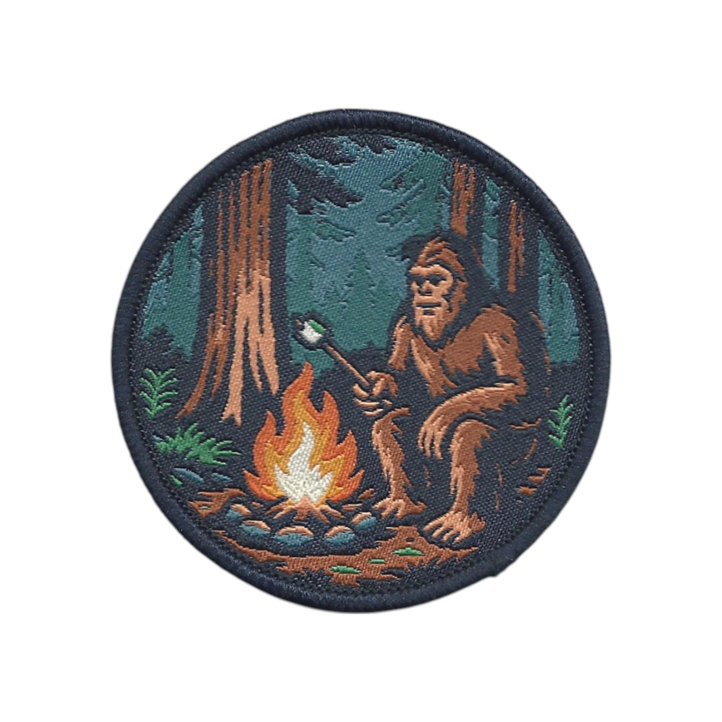 Bigfoot Campfire Patch Roasting Marshmallow  - 10613
