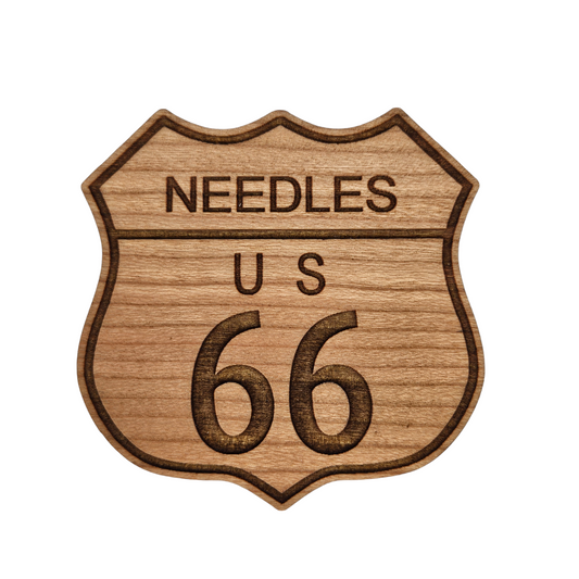 Needles US 66 Wood Magnet Souvenir Route 66 - M4017