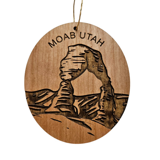 Utah Ornament - Moab Utah Arch - Wood Ornament - 15241