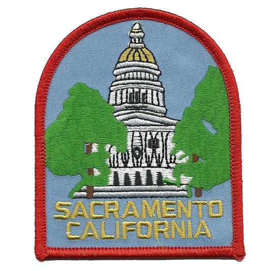 SACRAMENTO CALIFORNIA Capitol Patch - 4801