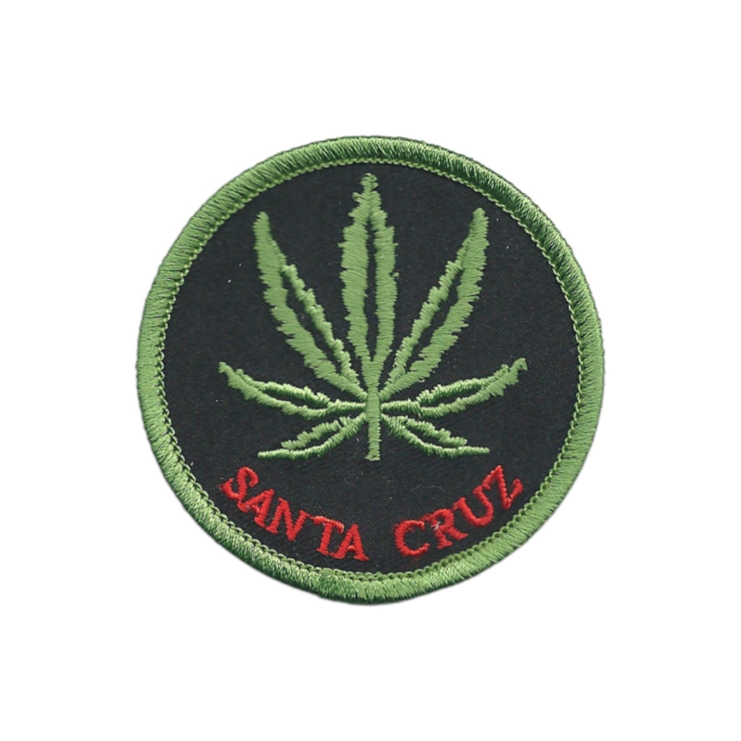 Santa Cruz Leaf Souvenir Patch - 10631