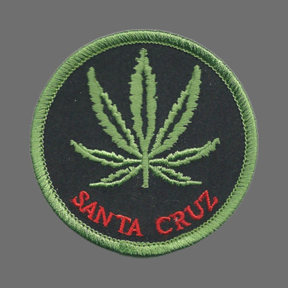 Santa Cruz Leaf Souvenir Patch - 10631