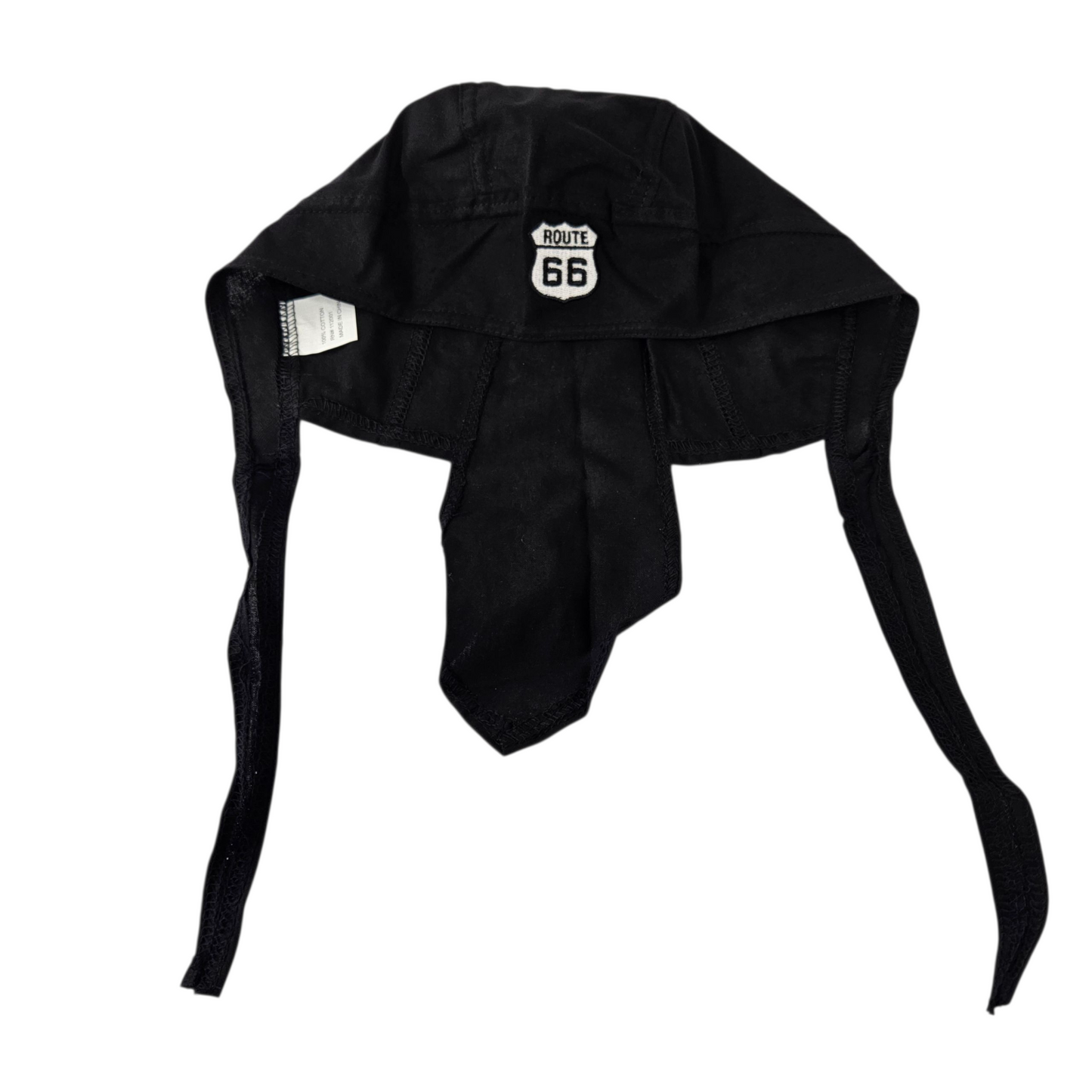 ROUTE 66 Black Headwrap - W-01-6888