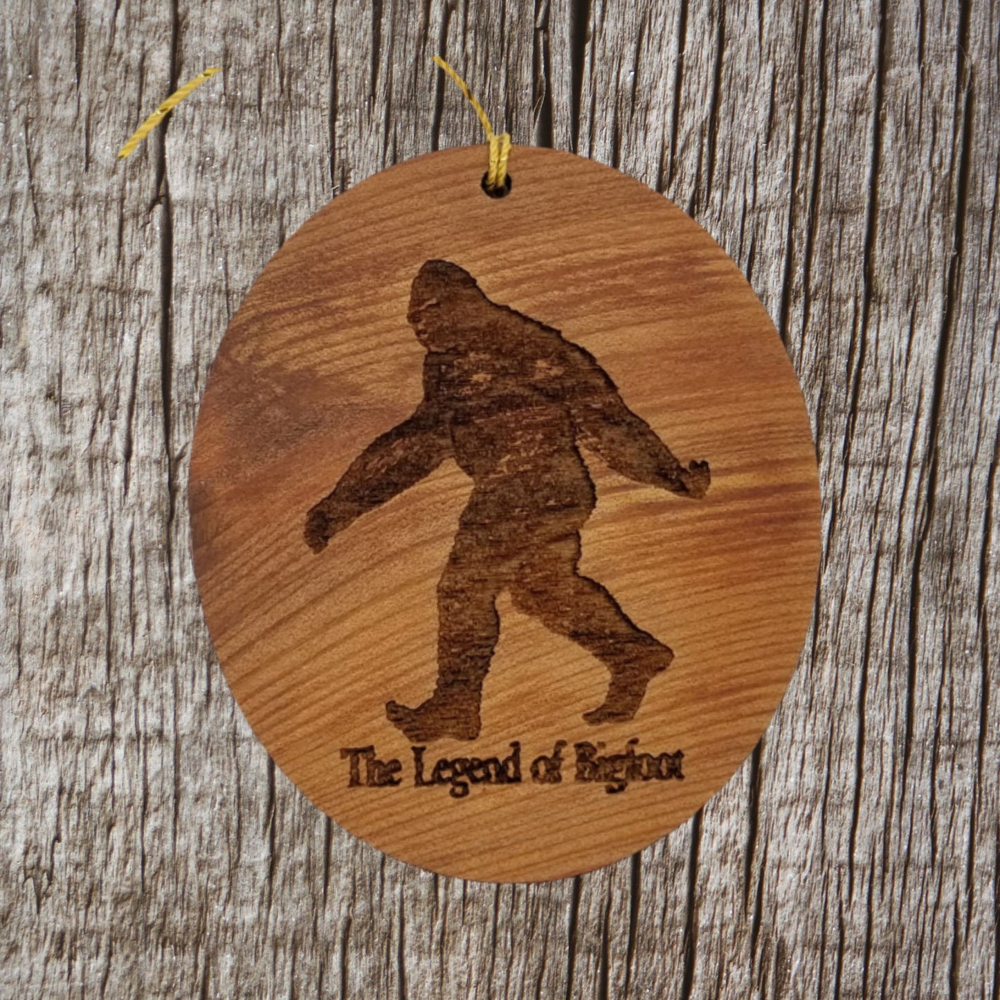Bigfoot Ornament - Legend of Bigfoot Wood - 15026