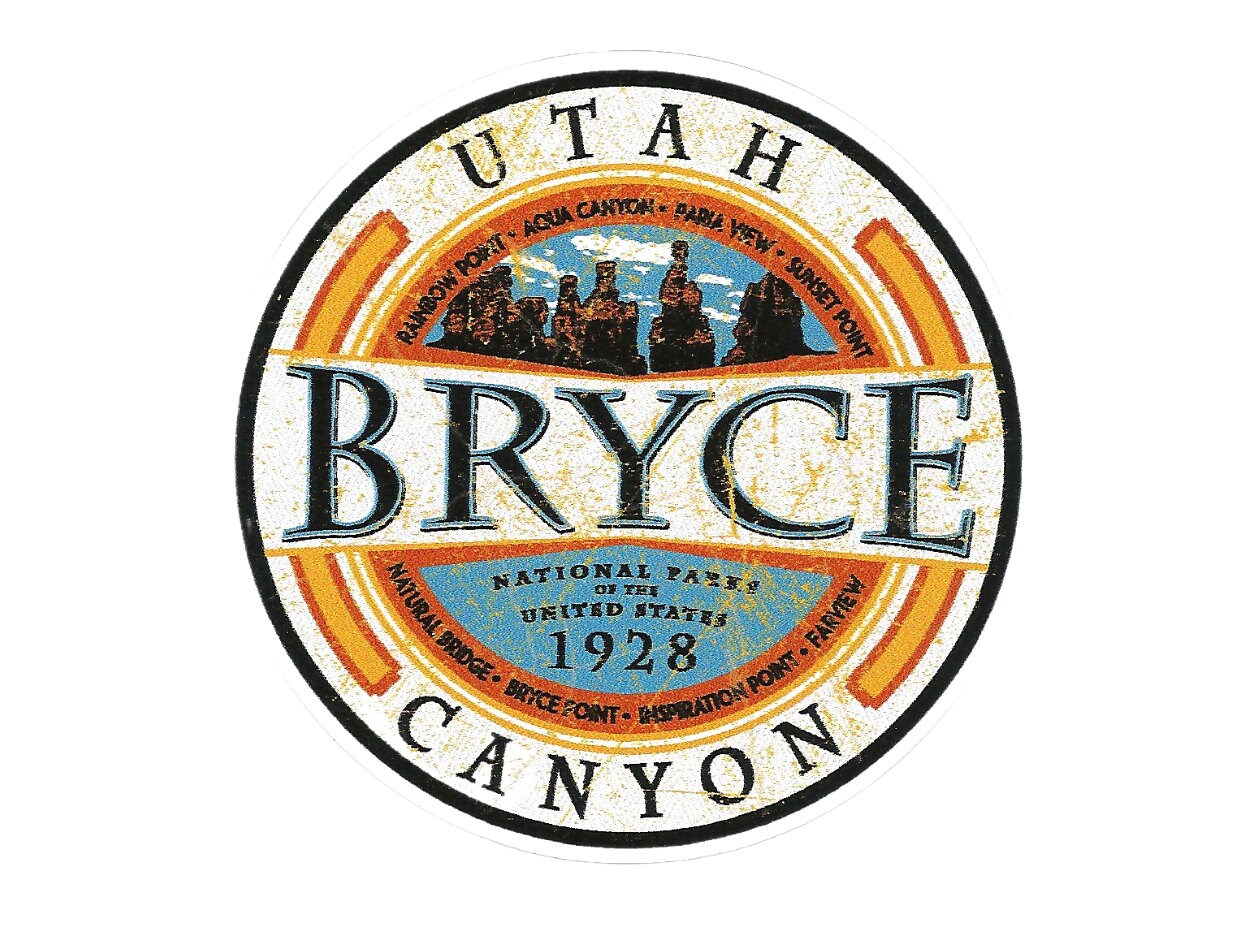 Utah Decal – Bryce Canyon National Park Sticker - D18020