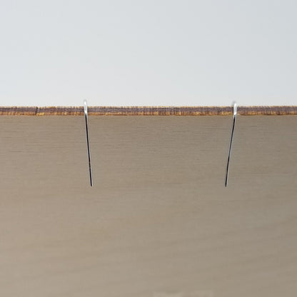 Wood Earrings - Cutout Branches or Tree Earrings - Dangle Earrings - CA Souvenir Keepsake - Anniversary Gift D21