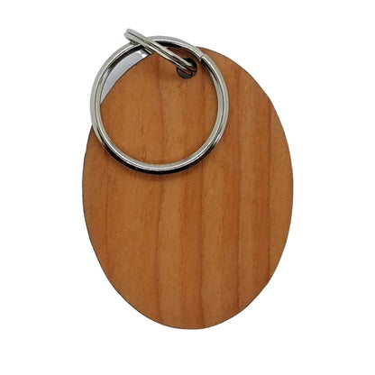 Bigfoot I Believe Wood Keychain Sasquatch - Bigfoot Believer Gift - 4081