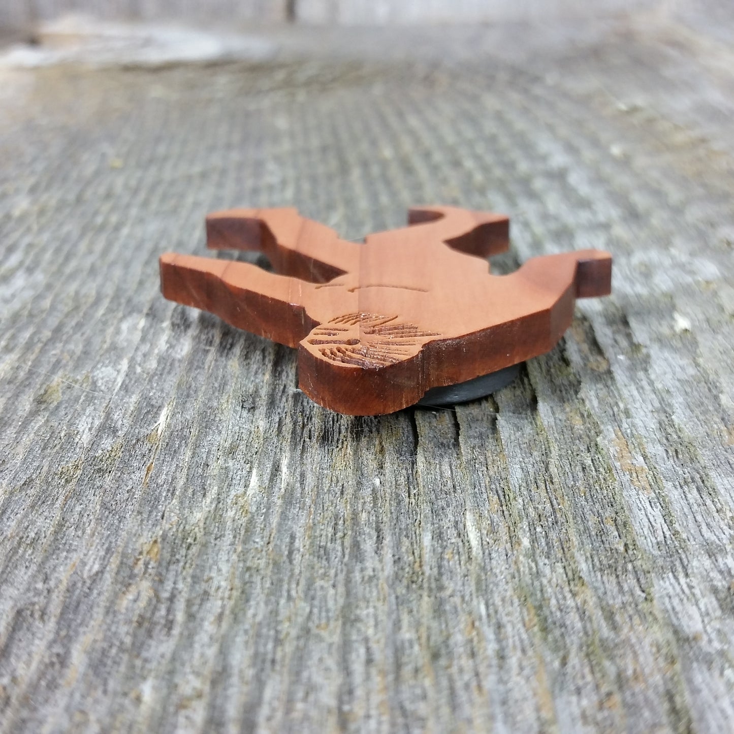 Bigfoot Magnet Sasquatch Souvenir Made in USA Handmade Wood - 4000