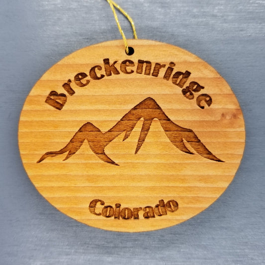 Breckenridge Ornament Mountains Ski Resort Colorado - 15113