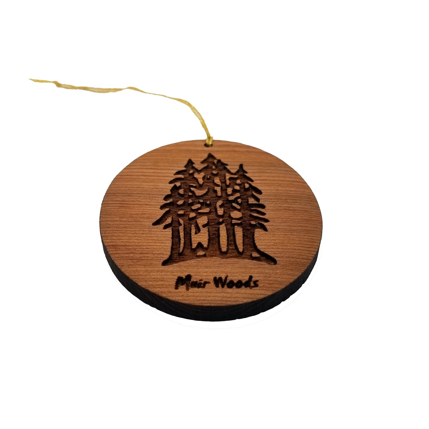Muir Woods Ornament - National Park Souvenir - Christmas Ornament - Handmade -  15018MW