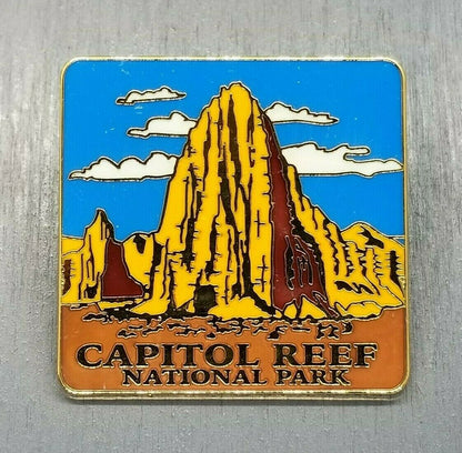 Utah Pin - Capitol Reef National Park UT Souvenir Pin Lapel Travel 1.25" - HP-14007
