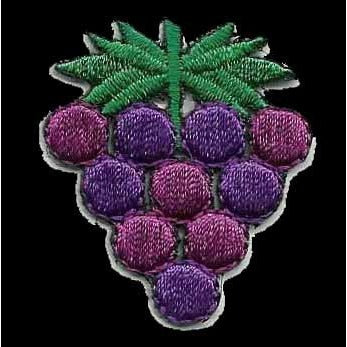 Grapes Bunch Craft Patch 1.357 Inch - 10232