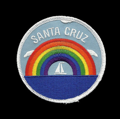 Santa Cruz Patch - Rainbow and Sailboat - 10129