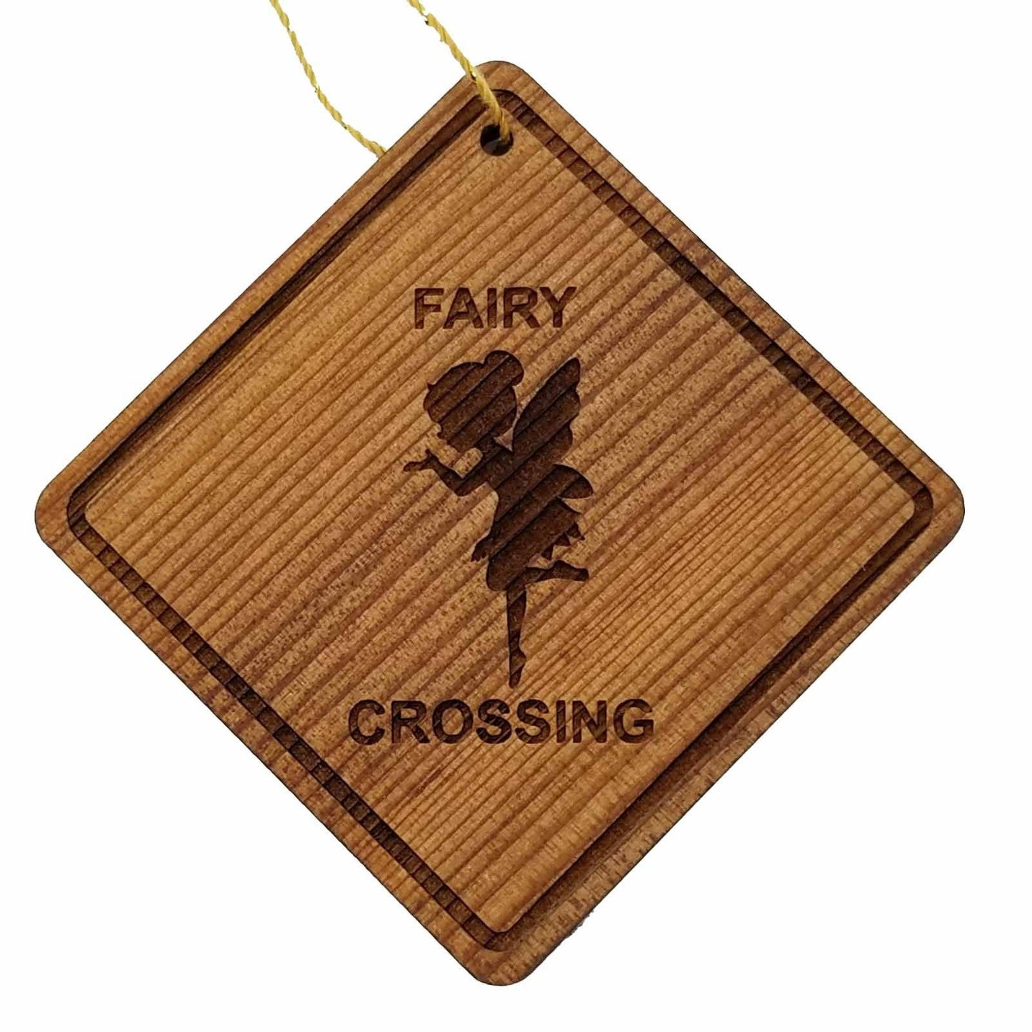 Fairy Crossing Ornament - Fairy Ornament - 15080