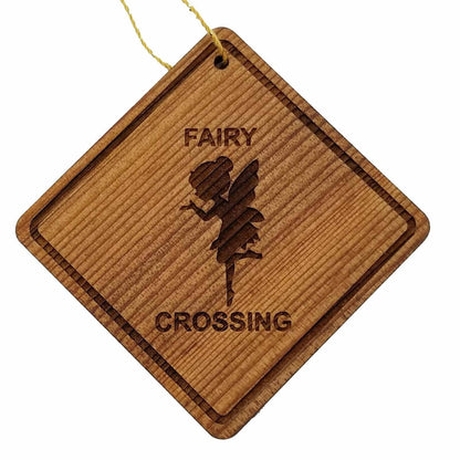Fairy Crossing Ornament - Fairy Ornament - 15080