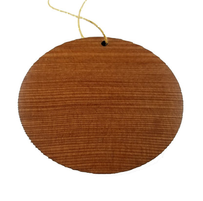 Yosemite National Park Hiking Ornament Handmade Wood Souvenir Made in USA Travel Gift 3" Christmas Memento - 15188